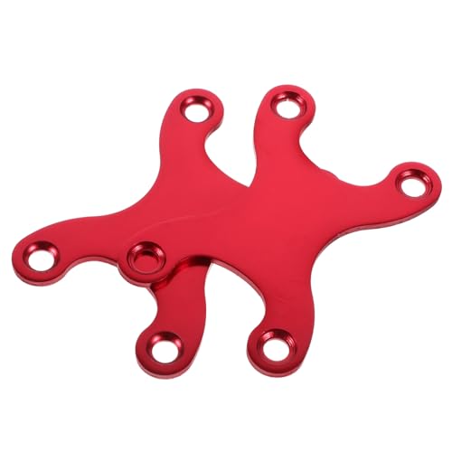 KICHOUSE Skateboard Bridge Support Gasket 2pcs Aluminum Anti-sag Gasket Essential Skateboarding Parts Simple Yet Practical