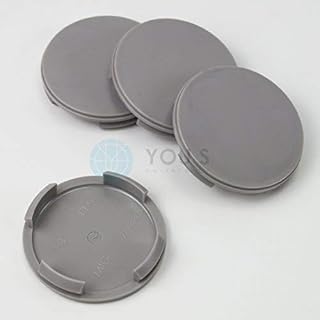 4 x Nabenkappen Nabendeckel Felgendeckel 60,0-56,0 mm - ZA1327 - dunkelgrau