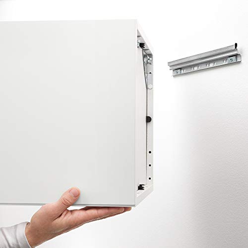 EKET Étagère murale Beige meuble de rangement suspendu cube