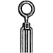 Ken Forging TBE-08-RH-HDG - Turnbuckle Eye - 3/4-10 x 4-7/8" - Galvanized - Made In USA