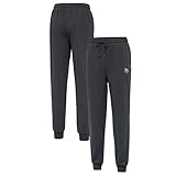 Antigua Men's Heather Charcoal Minnesota Vikings Idol Jogger Pants