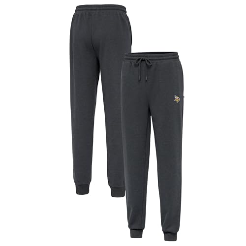 Antigua Men's Heather Charcoal Minnesota Vikings Idol Jogger Pants