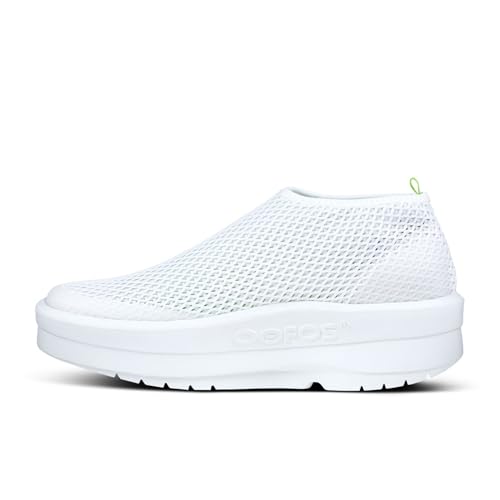 OOFOS OOmega Chukka Recovery Shoe, White - Women’s Size 103