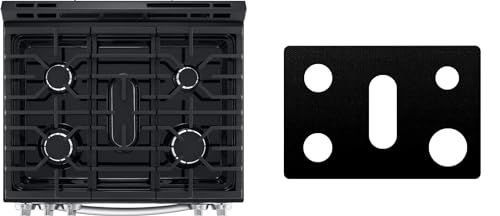 Custom Fit Reusable Burner Liner for Life Good LG Gas Range Stove Protect Your Stovetop with this Splatter Guard Cover - LSGS6338F