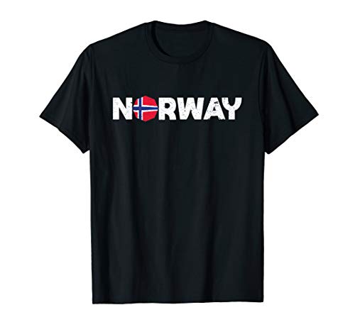 Norwegian Pride Oslo Backpacker Gift Norway T-Shirt