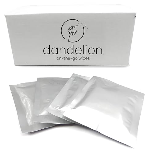 Dandelion Cup On-The-Go Menstrual Cup Wipes - 40 Pack