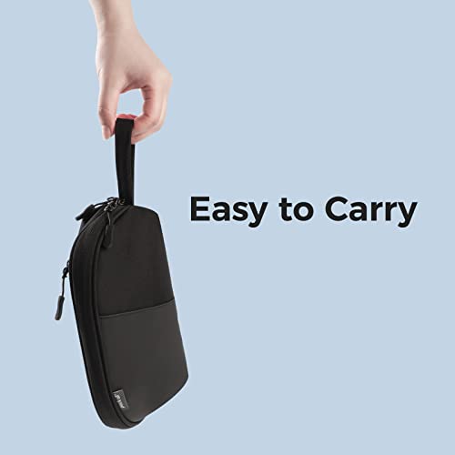 Image of pack all Large Pencil Case, Multi-Compartment Pencil Pouch with Zipper | Large Capacity, Removable Compartment, Durable Fabric, Smooth Zipper, Multi-use for Pens, Stationery & Makeup, Black