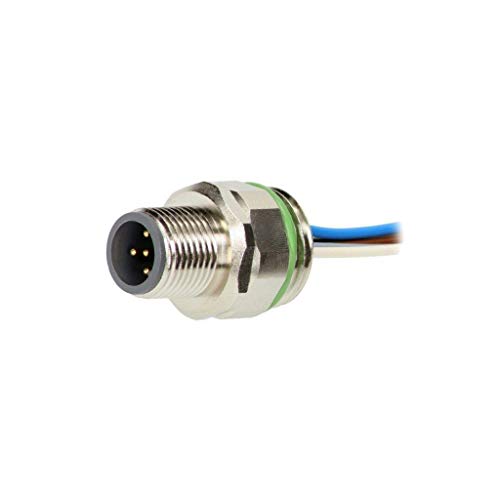 SAL-12-FSP5.1-0,5 socle M12 mâle code A pour liaison CANopen 5 broches