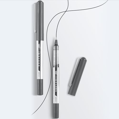 Set de 12 bolígrafos gel 0.5mm secado rápido miniatura 6