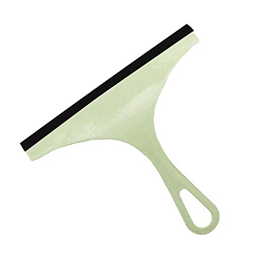 Effektive Kunststoff-Glasreiniger Windows Brush Washing Auto Scratch Cleaner Tablet Fensterglas Duschrakel, grün