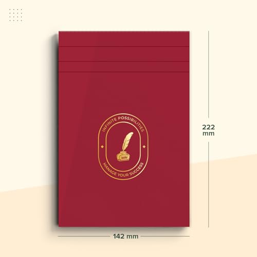 Image of SOLO Flip Note A5 Notepad - Velvet Finish Cover, 80 Sheets Premium Smooth Paper, Durable Soft-Touch Journal for Work, Study & Meetings, 5 Elegant Colours | Pack of 2