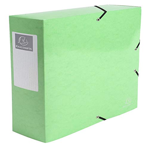 Exacompta Iderama archiefdoos, 80mm rug, A4 - verschillende kleuren, verpakking van 6 stuks - Image 8