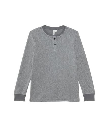 Janie and Jack Boys' Textured Stripe Henley (Toddler/Little Big Kid)