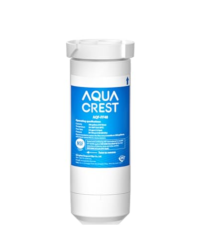 AQUA CREST XWF Replacement for GE&reg; XWF, NSF Certified Refrigerator Water Filter, 1 Filter(Not...
