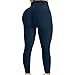 Femme Legging Sport Anti Cellulite Push Up Yoga Pants Pantalon de Compression avec Poches Collant Fitness Haute Taille pour Gym Pilates