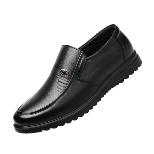 Spring and Autumn Men's Business Shoes for Middle-Aged and Elderly People, Casual Breathable Shoes Oxfords(7)