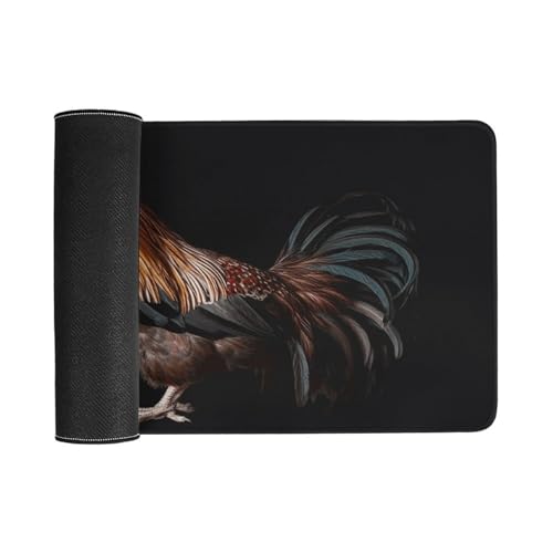 Alfombrilla de escritorio grande Animal Cockerel con base antideslizante miniatura 3