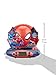 Lexibook Marvel RP500SP, Spider-Man Projector Alarm Clock, Built-in Night Light, time Projection onto The Ceiling, Sound Effects, Battery-Powered, Children, boy, Blue/Red