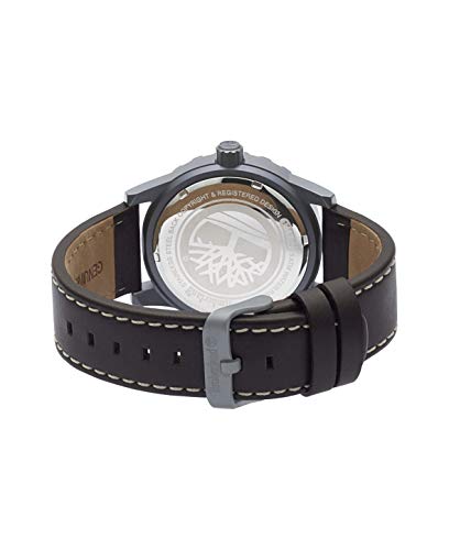 Timberland Mens Analogue Classic Quartz Watch with Leather Strap TBL.15473JLU/02