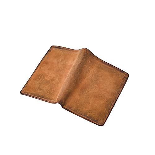 Premium Genuine Leather Wallet - Oil Pullup - Shield Cash and Coin Holder - Card Case - Bi-Fold - Slim Wallet - Man Wallet - Image 3