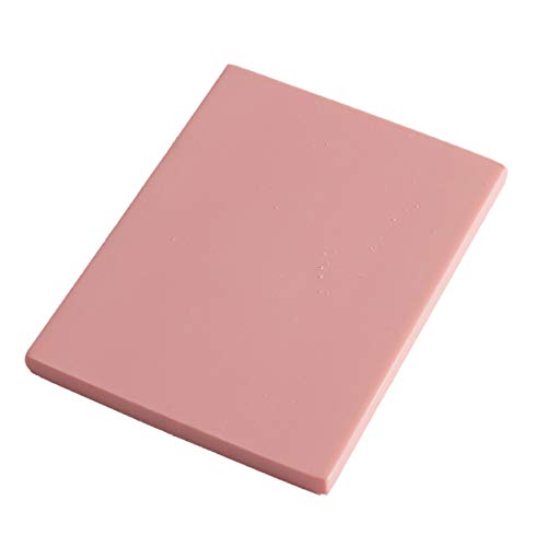 Speedball 3" x 4" Speedy-Carve Block Pink 6, For Block Printing, Stampers, Carving, Lino Blocks, Craft Art Tools For Tool Kit, Artists Supplies