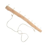 VICASKY Rustic Driftwood Coat Hooks Wall Mount Hat Rack Heavy Duty Wooden Branch Hooks Home Entryway Storage Wall Hanging Shelves