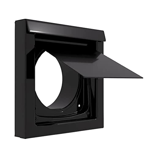 Dryer Wall Vent | Dryer Vent Cover Outdoor | Vent Covers For Wall | Dryer Vent Cover | Dryer Vent | High-Quality | Easy to Install - (4" - White)