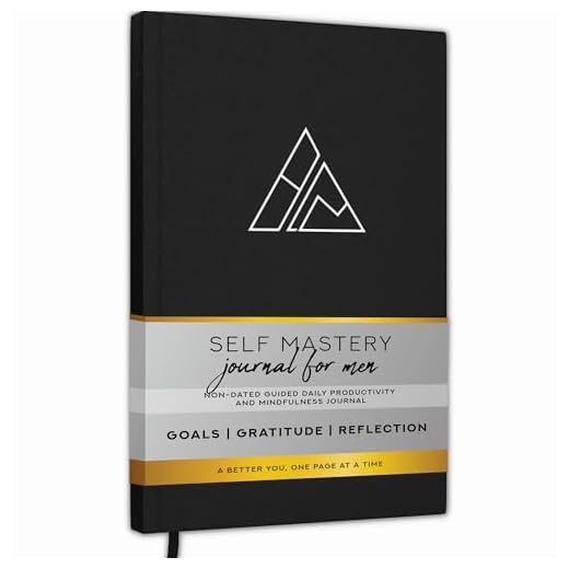 Self-Mastery Journal for Men - Gratitude Journals – 5 Minute Journal - Reflection Manifestation Journals for Mindfulness – Self Care Journal – Goal/Guided Gratitude Journal for Women & Men