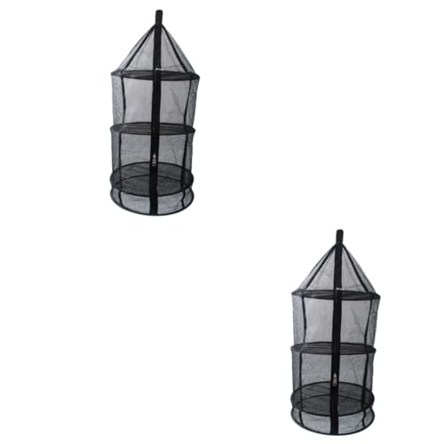 Magiclulu 15143121067437 2 Pcs Transparent Salad Bowl Hanging Dryer Hanging Drying Mesh Net Outdoor Drying Net Mesh Drying Net Dryer Shoe Rack Inserts Mesh Fabric Drying Net Drying Rack Tableware cover