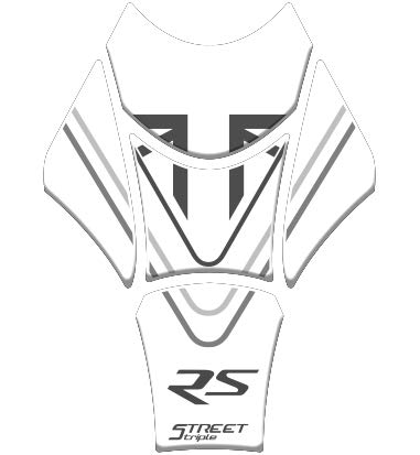 PARASERBATOIO RESINA 3D TRIUMPH STREET TRIPLE RS