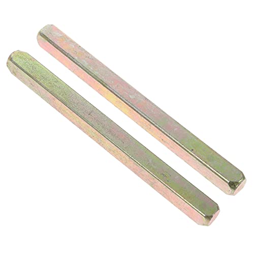 VILLCASE 2Piezas Huso de Manija de Puerta Eje de Transmisión Cuadrada Instalación Compatible con Múltiples Reforzado y Resistente