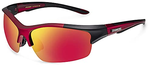 Lunettes de soleil de sport homme femme protection UV400 verres polarisés