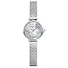 Produktbild BERING Damen Quarz Uhr | Armbanduhr 22 mm roségoldenes Edelstahlgehäuse und silbernes Zifferblatt | Milanaisearmband | Saphierglas | 3 ATM | 11022-064