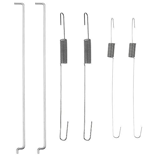 LbsAMP Kit de Ressorts de Rappel de l'étrangleur 2 Jeux de Ressorts de Rappel de l'étrangleur en métal Régulateur de Vitesse Tringlerie de régulateur pour Moteurs GX140 GX160 GX200 5,5 CV 6,5 CV Cover