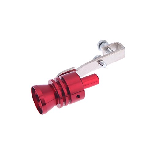 Alician Vehicle Refit Device Turbo Sound Muffler Turbo Whistle Exhaust Pipe Sounder Motorcycle Sound Imitator Caliber: 1.9cm black Auto Accessories
