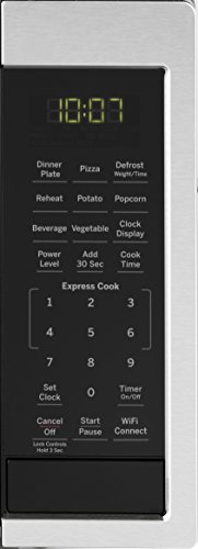 Ge Smart Countertop Microwave Oven | Complete With Scan-To-Cook Technology And Wifi-Connectivity | 0.9 Cubic Feet Capacity, 900 Watts | Smart Home & Kitchen Essentials | Stainless Steel #TOP5