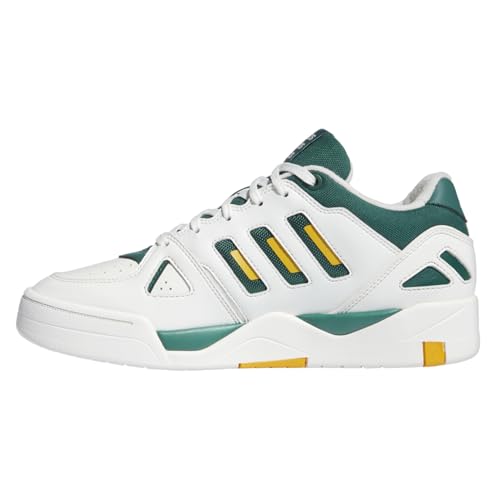 adidas Mens Midcity Low Lace Up Sneakers Shoes Casual - White3