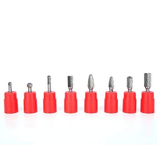 Kit de 8 fresas de carburo sólido para pulido y rectificado miniatura 3