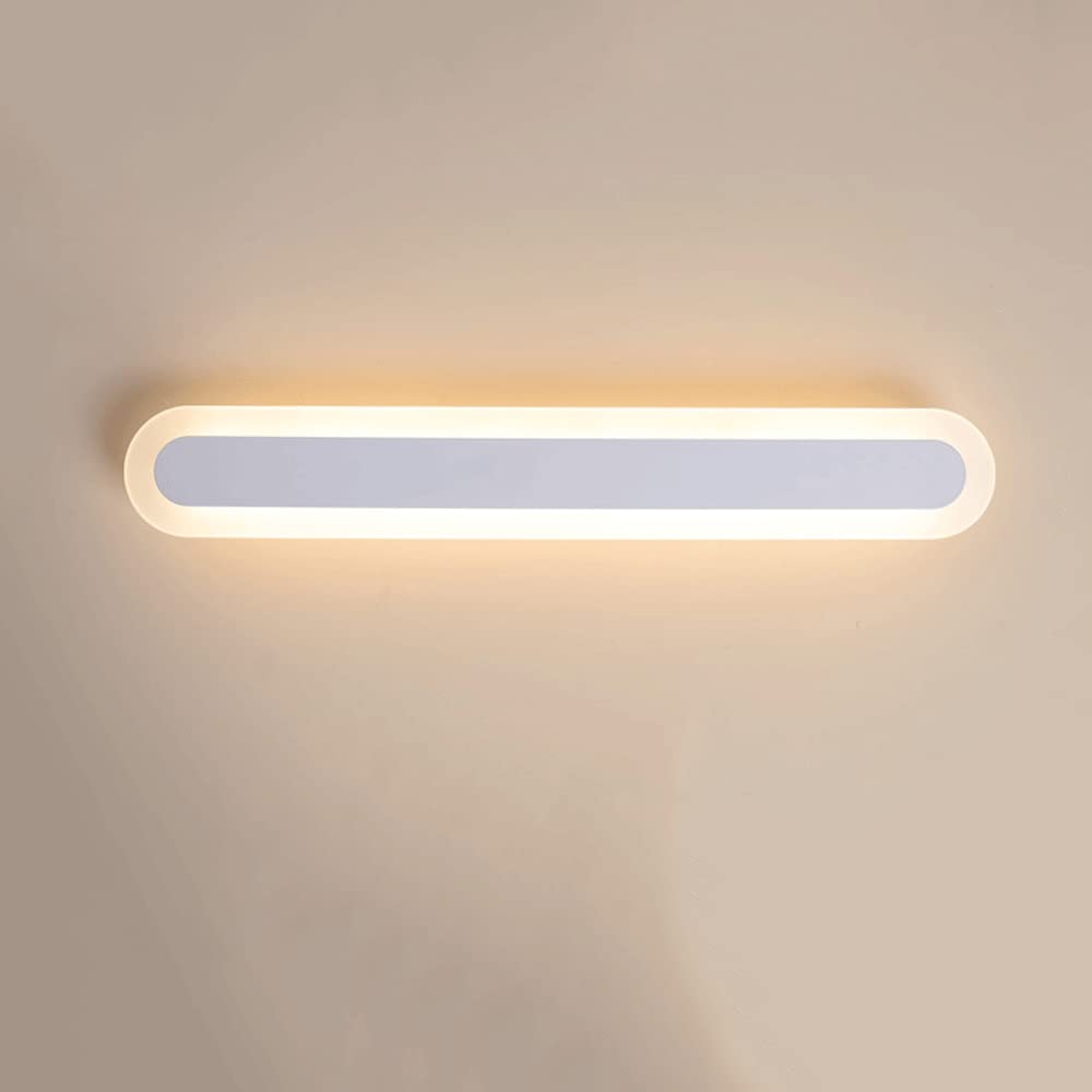 Miroir mal éclairé ? Applique murale minimaliste acrylique LED