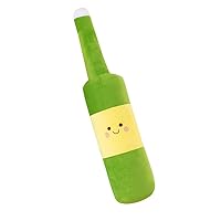 Cartoon Bottle Shape Plush Toy Doll 75cm – Soft Stuffed Long Pillow with Smiley Face, Cute Novelty Plushie for Girls, Hugging Body Cushion for Bed, Sofa, or Office Nap Use