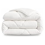 COSHANO Edredón Relleno Nórdico de Fibra Hueca para Cama 80/90/105, Suavidad y Calidez Extra (Blanco 160x220cm)