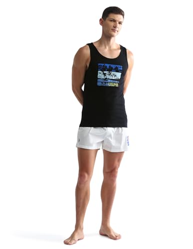 Image of U.S. Polo ASSN. Mens OEV02 Brand Print Comfort Fit Vest - Pack of 1