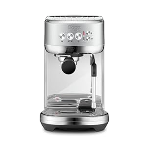 Sage – The Bambino Plus – Compact Coffee Machine with Automatic Milk Frother, Brushed Stainless Steel