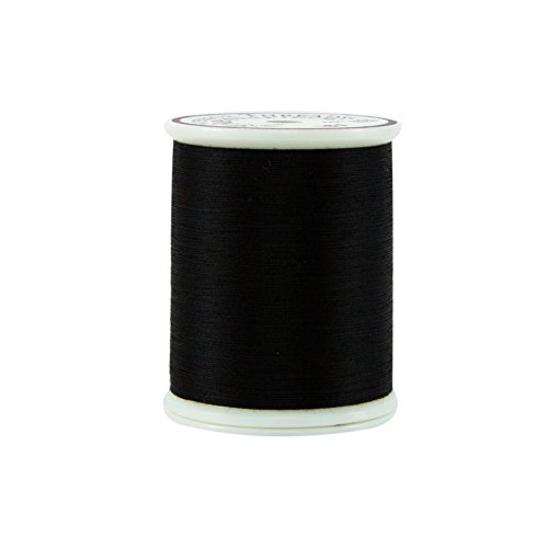 Superior Threads Masterpiece 3-Ply 50 Weight Egyptian Cotton Sewing Thread Spool - 600 Yards (#161 Raven)