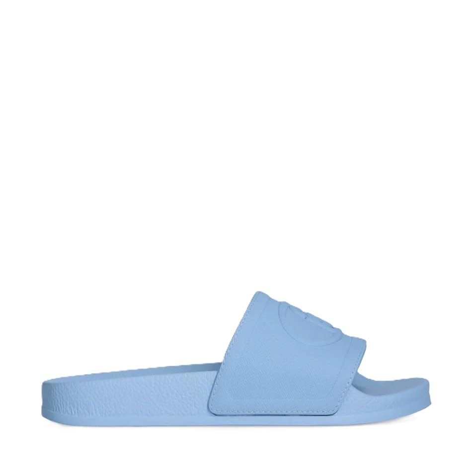 altezza della suola (cm): 3 Liu Jo Ciabatte Donna Kos 19 in Gomma color Cielo (CIELO, Sistema Taglie Calzature EU, Adulto, Donna, Numero, Media, 37)