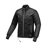 Macna Centre Giacca Tessile riscaldabile, Nero, XL