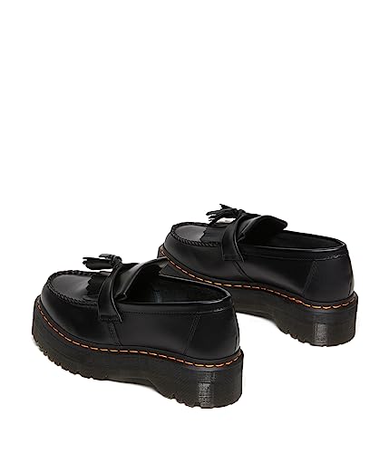 Image of Dr. Martens Unisex Adrian Quad Leather Platform Loafers