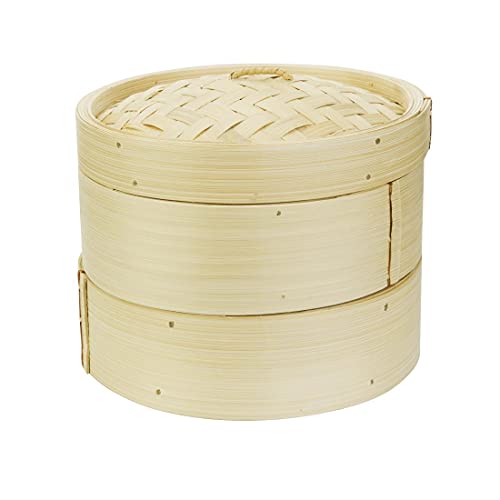 Bamboo Steamer 8in 8" diameter.