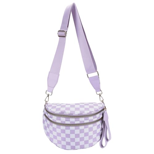Fashion Crossbody Bag for Women Large Capacity Simple Design Adjustable Strap Daily and Travel Bag
