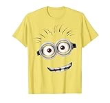 Despicable Me Minions Bob Smiling Face Graphic T-Shirt